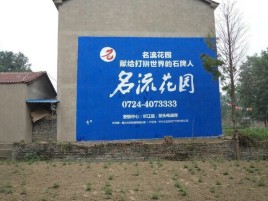 安化农村墙体广告的长尾效应