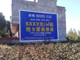 安化墙体广告的好处