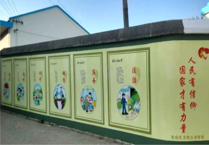 安化文化墙施工攻略
