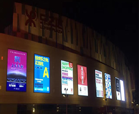 安化商场店铺的灯箱用什么灯箱比较好？